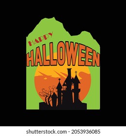 Happy Halloween T Shirt Design