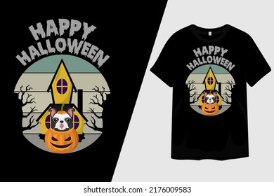 Happy Halloween T Shirt Design