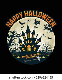 happy Halloween t shirt design