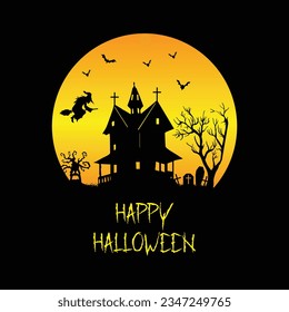 Happy Halloween T shirt design