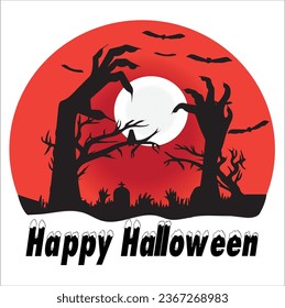 HAPPY HALLOWEEN T SHIRT DESIGN