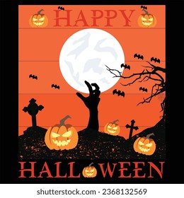 happy halloween t shirt design