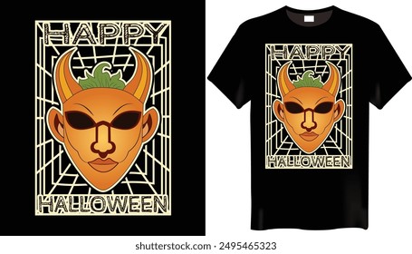 Happy Halloween T Shirt Design for Halloween day