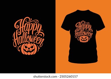 Fröhliches Halloween T-Shirt-Design. Perfekt für T-Shirt-Prints, Party-Outfits und festliche Dekorationen, die deinen Halloween-Feiern eine lustige und unheimliche Note verleihen.