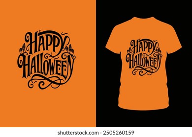 Fröhliches Halloween T-Shirt-Design. Perfekt für T-Shirt-Prints, Party-Outfits und festliche Dekorationen, die deinen Halloween-Feiern eine lustige und unheimliche Note verleihen.