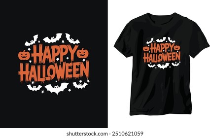 Happy Halloween T shirt Design