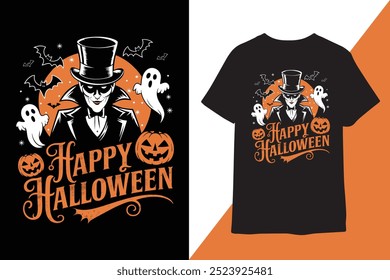 Happy Halloween t shirt design