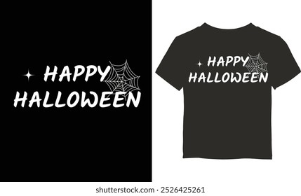 happy halloween t shirt design vector