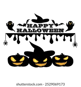 Happy Halloween T- shirt Design art