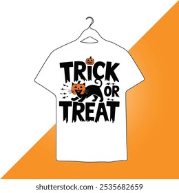 Happy Halloween T Shirt Design. Halloween T Shirt Design