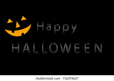 Happy Halloween text