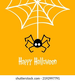 Happy Halloween Text Banner Happy Halloween Stock Vector (Royalty Free ...