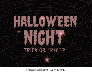 
Happy Halloween Text Banner, Vector
