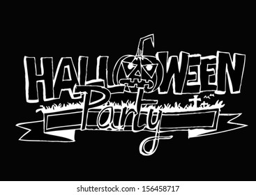 Happy Halloween theme and halloween background pumpkin ghost