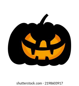 Happy halloween theme pumpkin  element for making great design. Vector illustration.