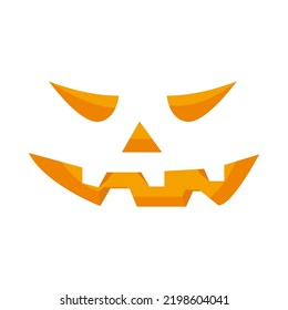 Happy halloween theme pumpkin  element for making great design. Vector illustration.