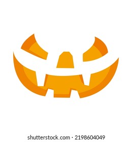 Happy halloween theme pumpkin  element for making great design. Vector illustration.