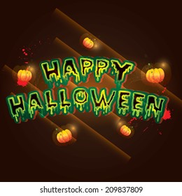 Happy Halloween, trick or treat text