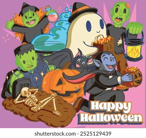 Feliz Halloween Truco o truco