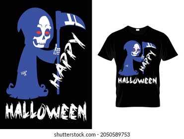 Happy Halloween Happy T-shirt Design