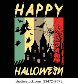 Happy Halloween T-shirt Design 31 October