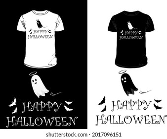 Happy Halloween. halloween t-shirt design template Halloween t-shirt design template for men, women and kids.