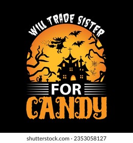 Happy Halloween. Halloween t-shirt design template. Happy Halloween t-shirt design template easy to print all-purpose for man, women, and children

