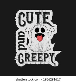 Happy Halloween T-shirt Design vector