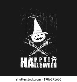 Happy Halloween T-shirt Design vector