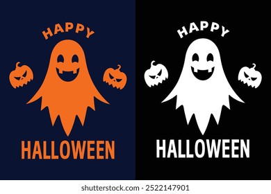 Happy Halloween Typography Best Trendy T shirt Design