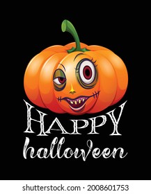 Happy Halloween Unique T-shirt Design