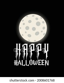 Happy Halloween Unique T-shirt Design