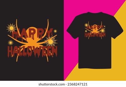 Happy Halloween Unique T-shirt Design 