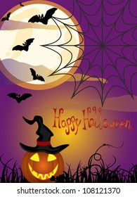 Happy halloween - vector
