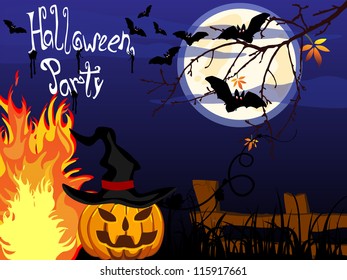 Happy halloween - vector