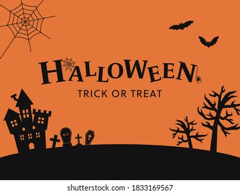 Happy Halloween Gritting　Card VECTOR