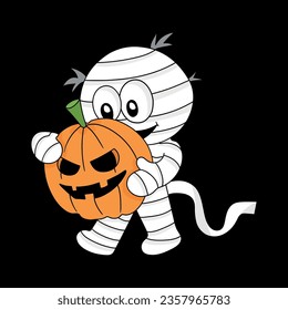 happy halloween vector art design