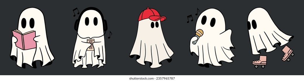 happy halloween vector art design