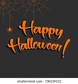 Happy Halloween vector background.
