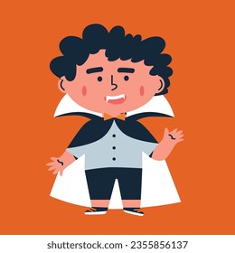 Happy Halloween. Vector cute illustrations