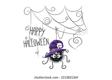 Happy Halloween Vector For Decorative And Design