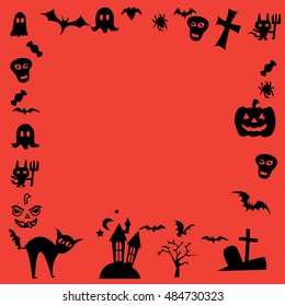 happy halloween vector design