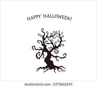 Happy Halloween vector design element 