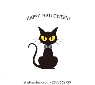 Happy Halloween vector design element 