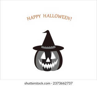 Elemento de diseño de vector Happy Halloween 