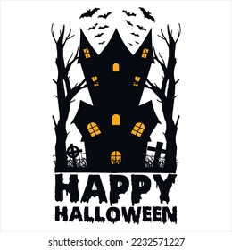 Happy Halloween (vector and editable)