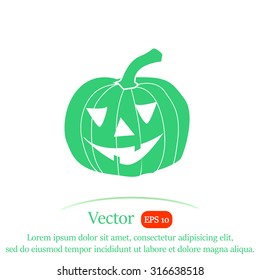 Happy Halloween vector icon