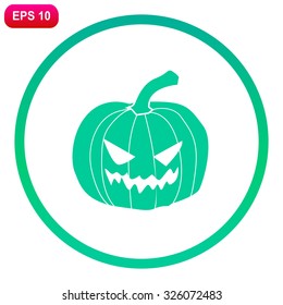 Happy Halloween vector icon