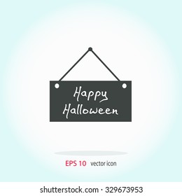 Happy Halloween vector icon