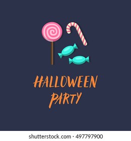 Happy halloween vector icon